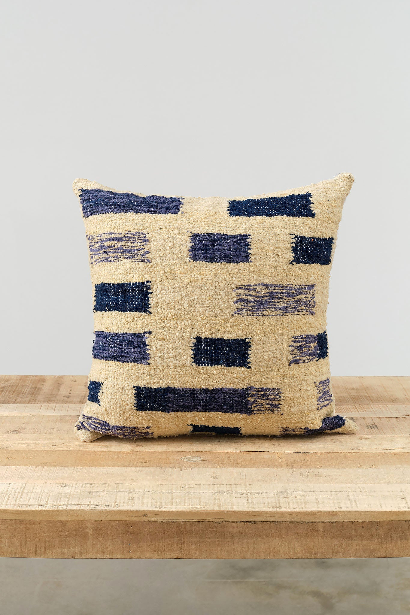 Minna Shadow Pillow in Indigo