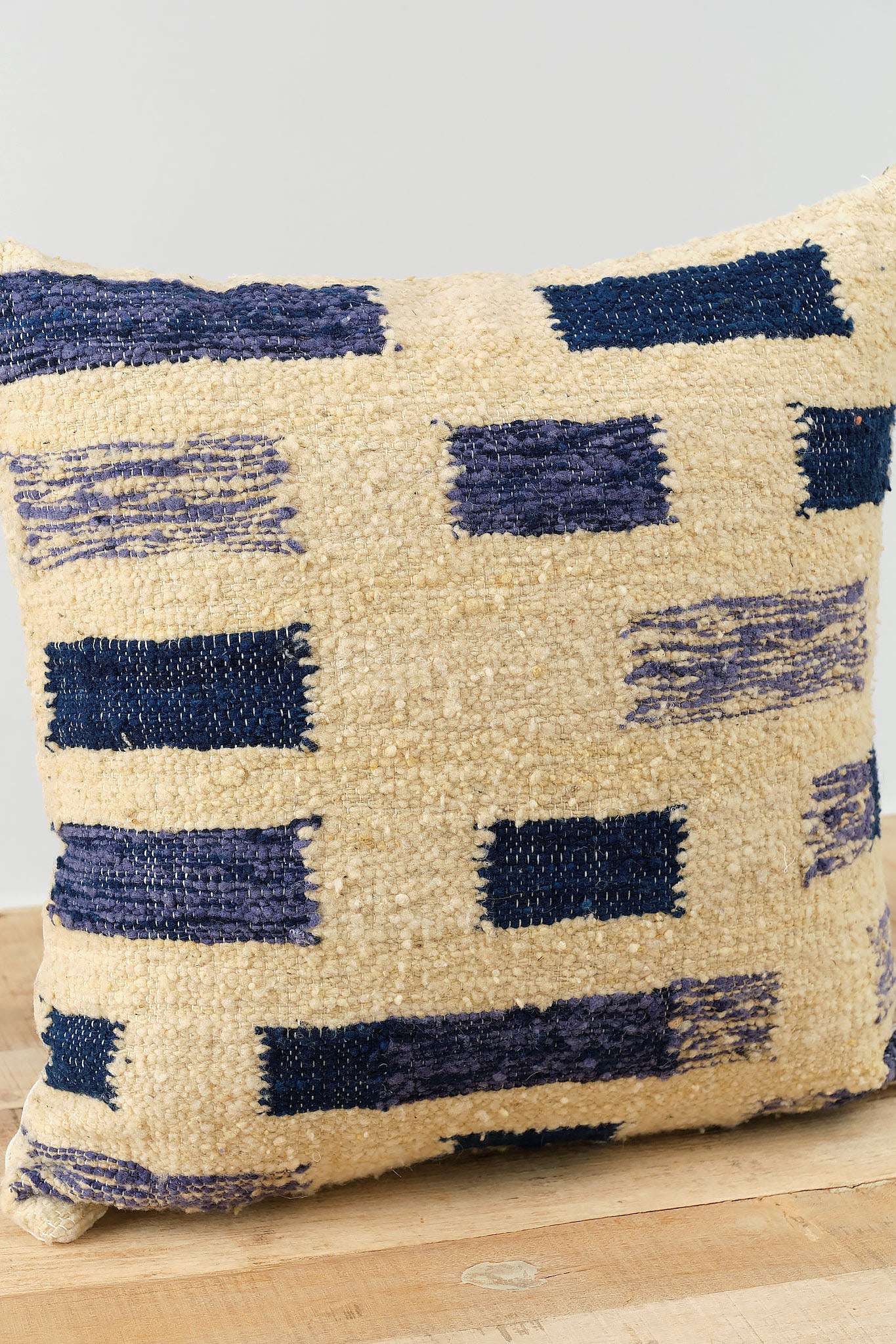 Minna Home Pillows Shadow Pillow in Indigo Indigo / 20" X 20"