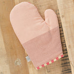 Sol Oven Mitt by Minna in Hibiscus Red