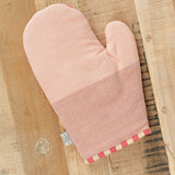 Sol Oven Mitt by Minna in Hibiscus Red