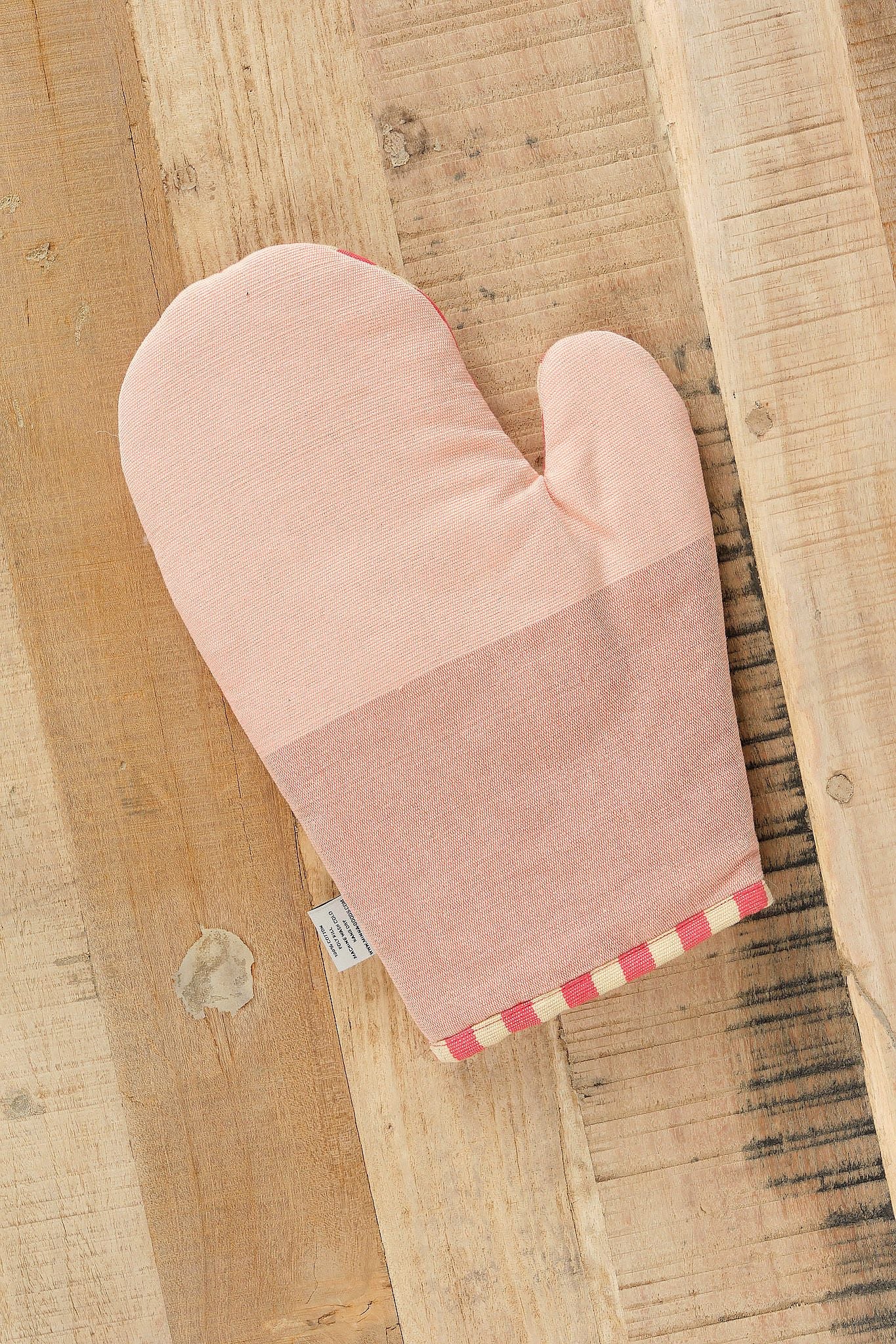 Sol Oven Mitt by Minna in Hibiscus Red