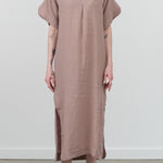 Adelaide Caftan by Mirth in Mushroom Linen