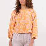 Mirth Apparel Womens Blouses Andaman Bubble Top