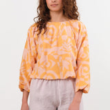 Mirth Apparel Womens Blouses Andaman Bubble Top