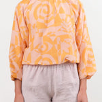 Mirth Apparel Womens Blouses Andaman Bubble Top