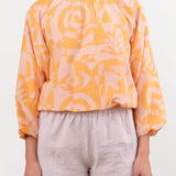 Mirth Apparel Womens Blouses Andaman Bubble Top