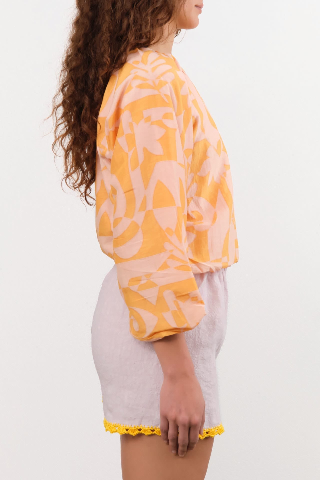 Mirth Apparel Womens Blouses Andaman Bubble Top