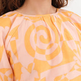Mirth Apparel Womens Blouses Andaman Bubble Top
