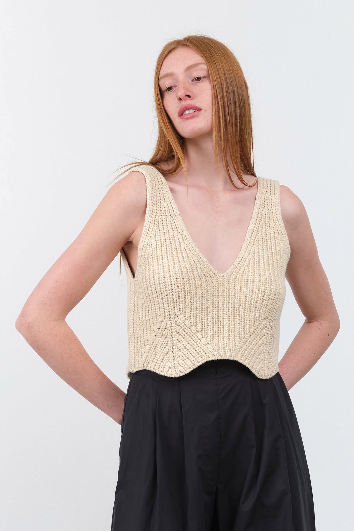Styled Aries Knit Tank
