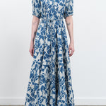 Capri Dress in Indigo Crackle by Mirth