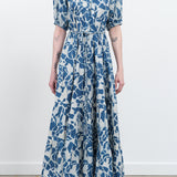 Capri Dress in Indigo Crackle by Mirth