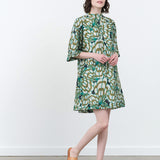 Mirth Faro Short Dress in Moss Shell