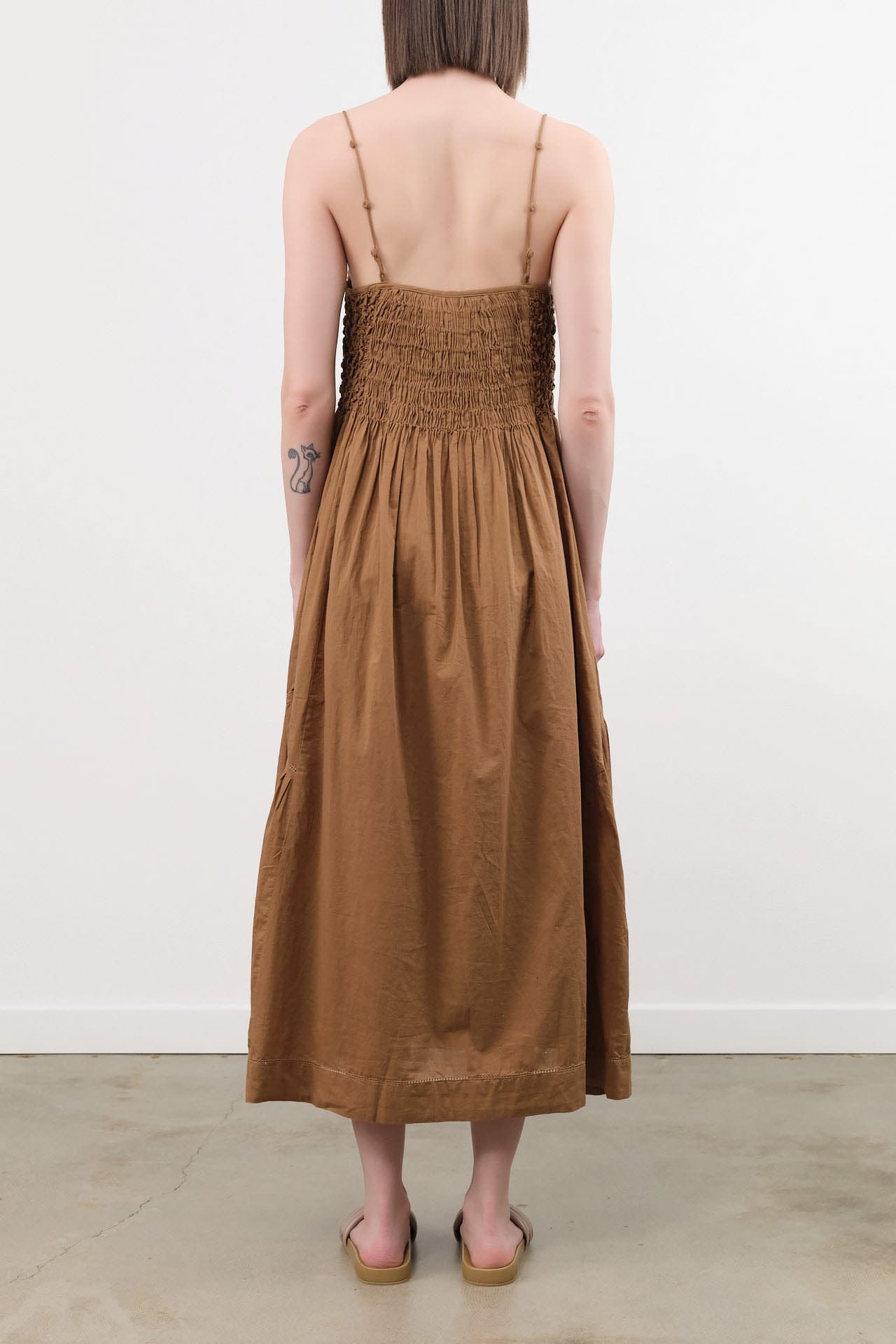 Mirth Apparel Womens Dresses Janeiro Dress in Brownie