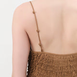 Mirth Apparel Womens Dresses Janeiro Dress in Brownie