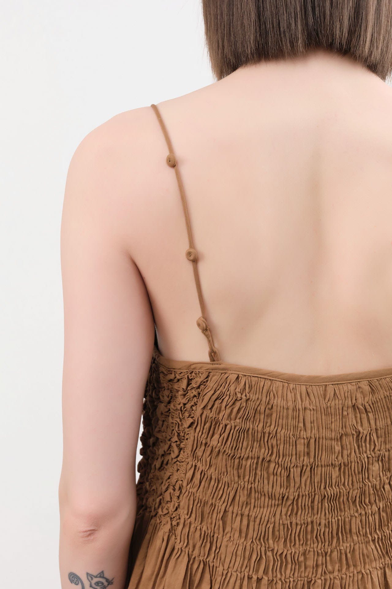 Mirth Apparel Womens Dresses Janeiro Dress in Brownie