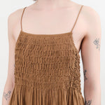 Mirth Apparel Womens Dresses Janeiro Dress in Brownie