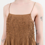 Mirth Apparel Womens Dresses Janeiro Dress in Brownie