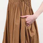 Mirth Apparel Womens Dresses Janeiro Dress in Brownie