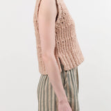 Mirth Apparel Womens Sweaters Marin Ladderstitch Knit Vest