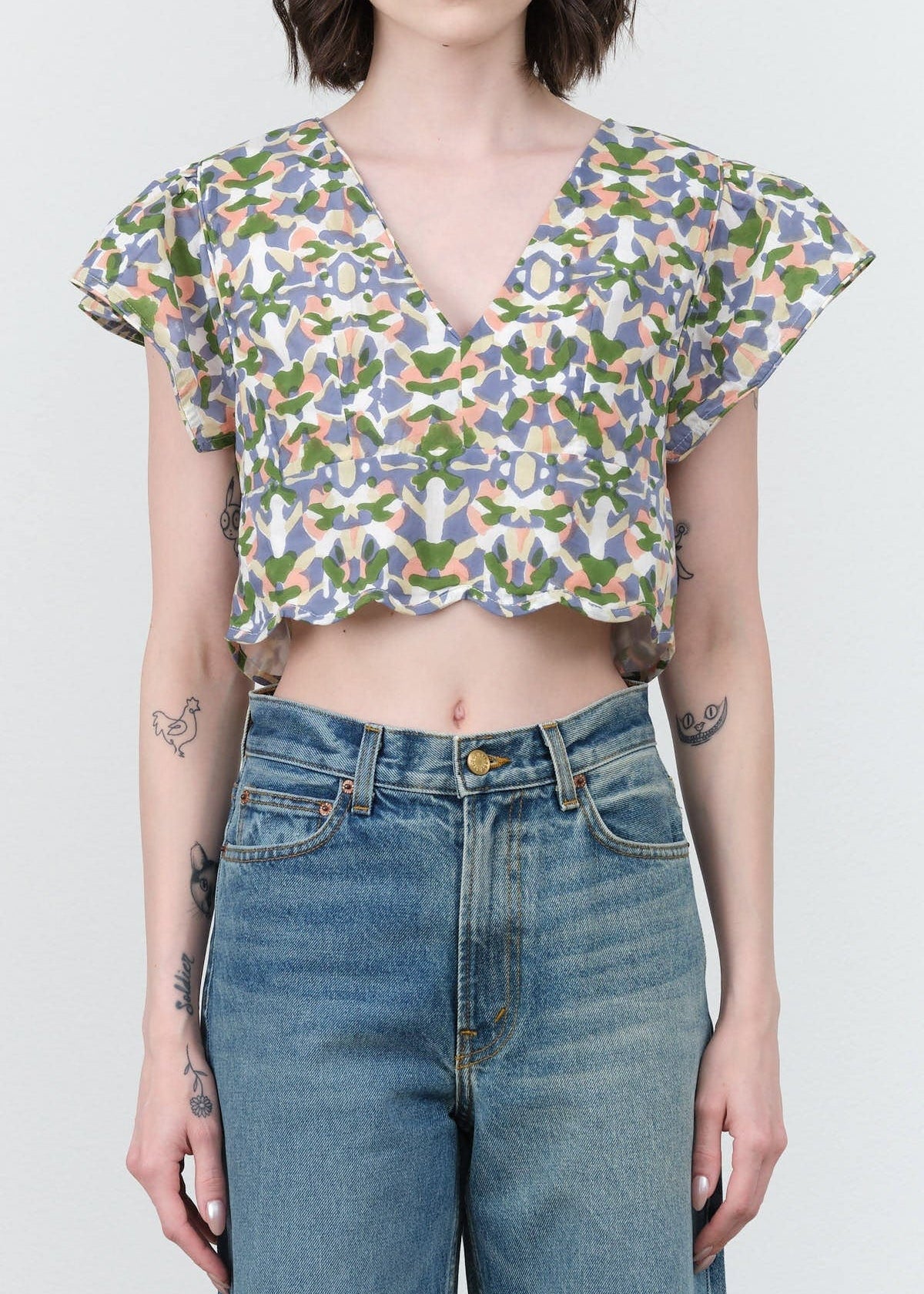 Mirth Apparel Womens Blouses Naples Top