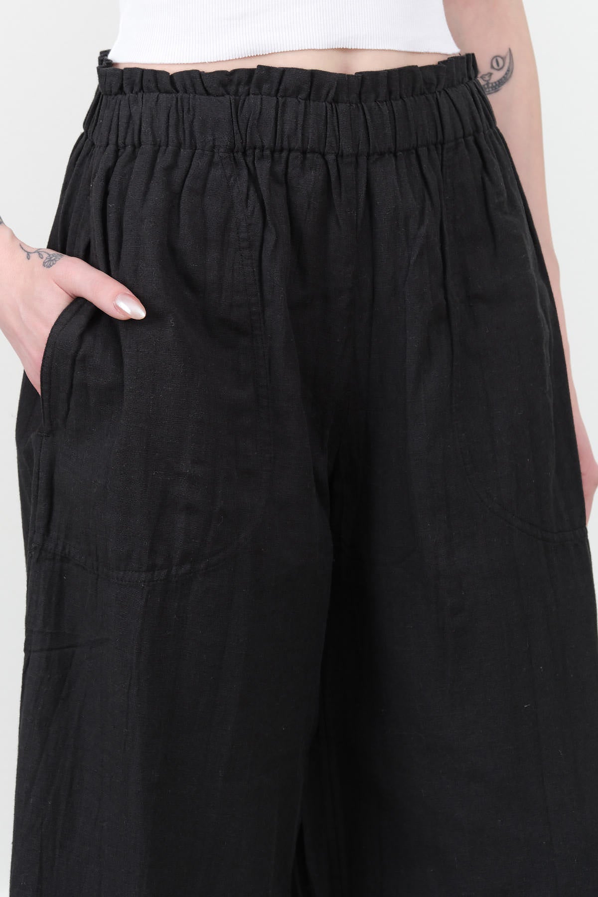 Black Mirth Pant by Mirth 