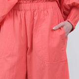 Mirth Apparel Womens Pants Mirth Pant in Coral