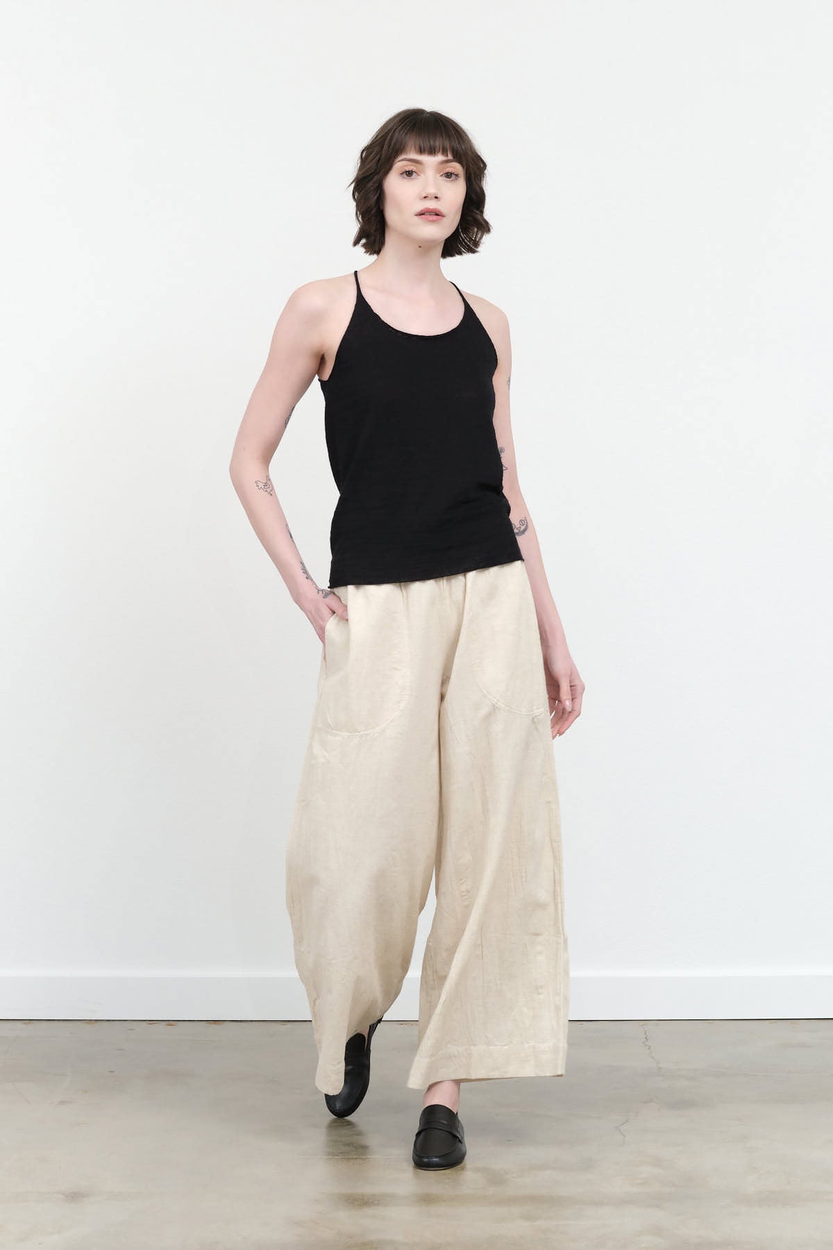 Styled Mirth Pant in Oatmeal