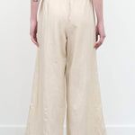 Back view of Mirth Pant in Oatmeal