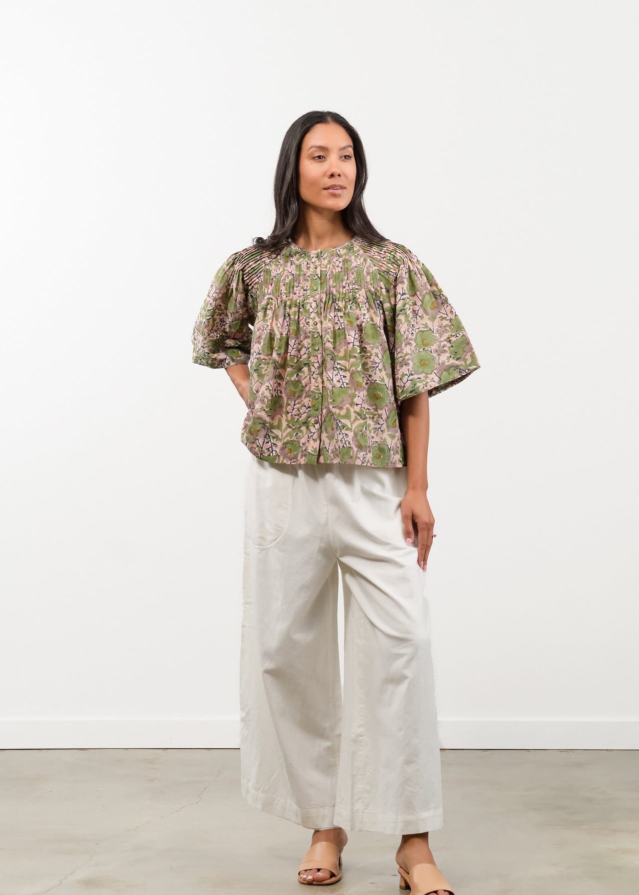 Mirth Apparel Womens Pants Mirth Pant in White