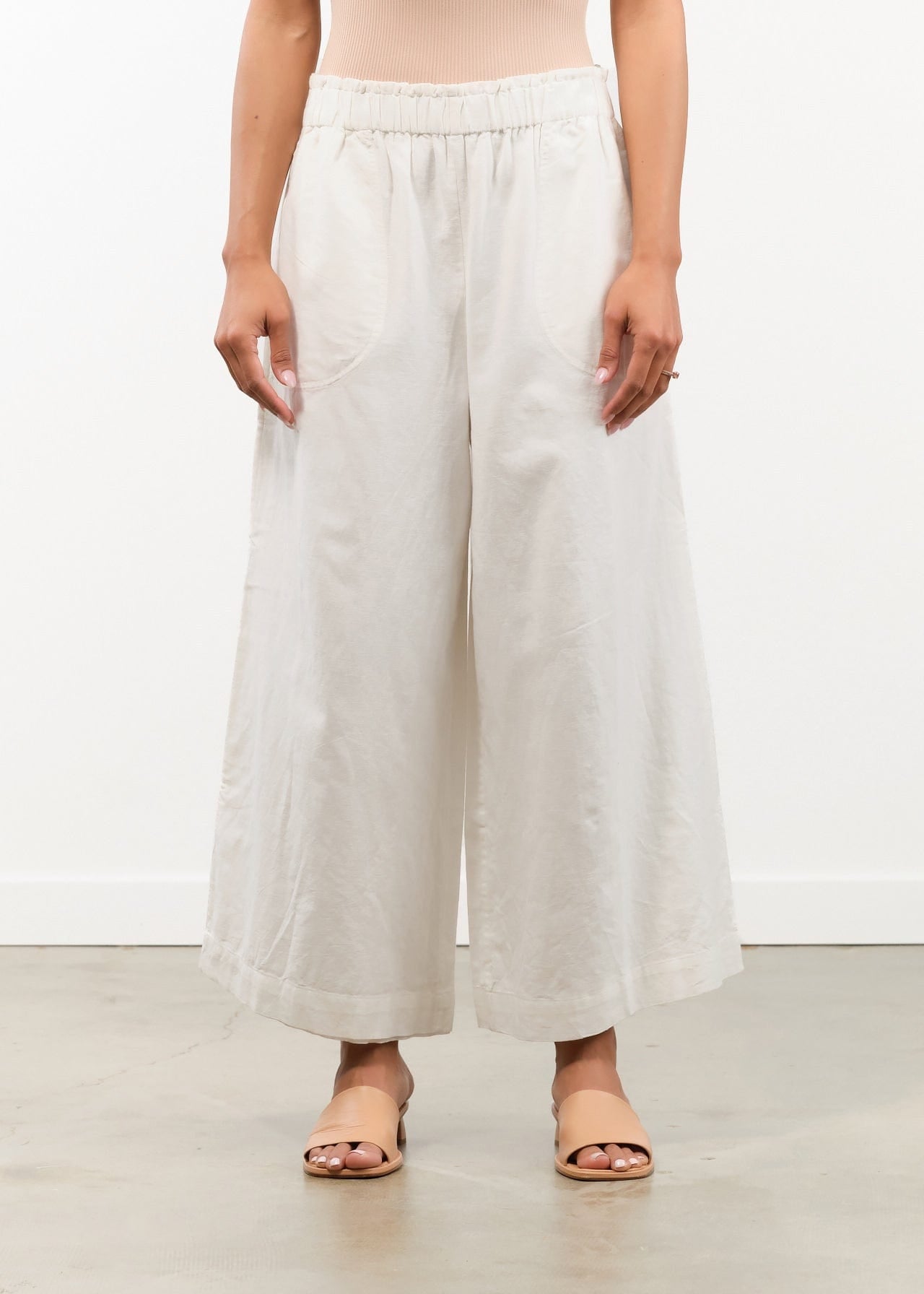 Mirth Apparel Womens Pants Mirth Pant in White