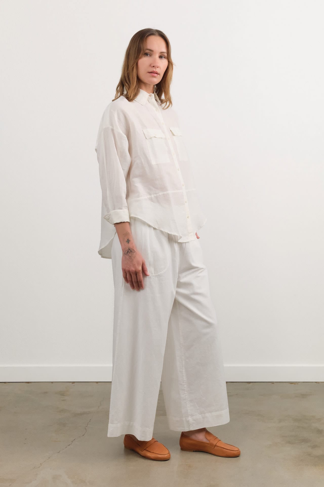 Mirth Apparel Womens Pants Mirth Pant in White