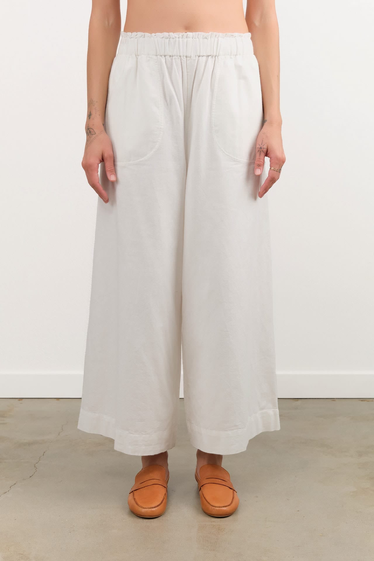 Mirth Apparel Womens Pants Mirth Pant in White