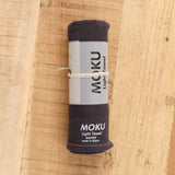Kontex Home Bath Towels Moku Light Hand Towel Charcoal / 42" L X 12.5" W