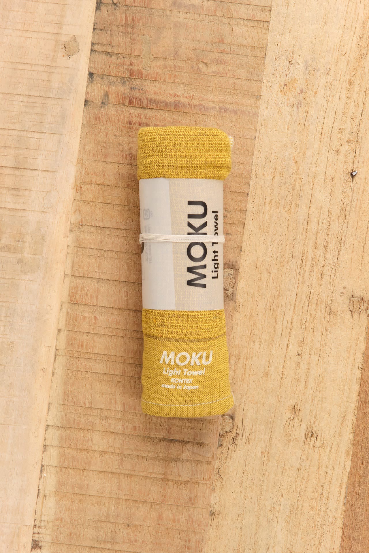Kontex Home Bath Towels Moku Light Hand Towel Mustard / 42" L X 12.5" W
