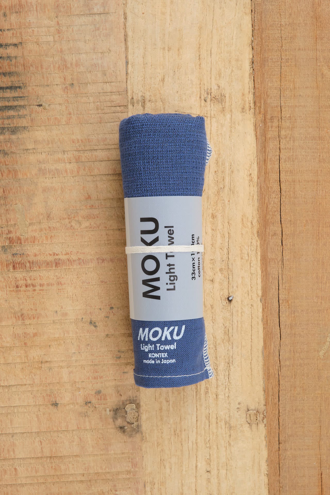 Kontex Home Bath Towels Moku Light Hand Towel Navy / 42" L X 12.5" W