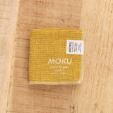 Kontex Home Bath Textiles Moku Light Washcloth Mustard / 11.25" L X 11.25" W