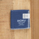 Kontex Home Bath Textiles Moku Light Washcloth Navy / 11.25" L X 11.25" W