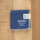 Kontex Home Bath Textiles Moku Light Washcloth Navy / 11.25" L X 11.25" W