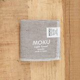 Kontex Home Bath Textiles Moku Light Washcloth Grey / 11.25" L X 11.25" W