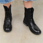Moma Shoes Accessories Womens Shoes Rick Lace-Up Ankle Boots