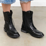 Moma Shoes Accessories Womens Shoes Rick Lace-Up Ankle Boots