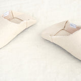 Natural Moku Linen Room Shoes by Kontex