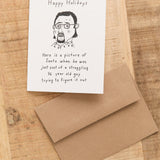 36 Year Old Santa Card