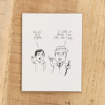 Mountain vs. Plains Craft Stationery Big Poppa Card