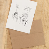 Mountain vs. Plains Craft Stationery Big Poppa Card