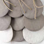 Grey/White by MQuan 3 Disc Layered Wall Hanging