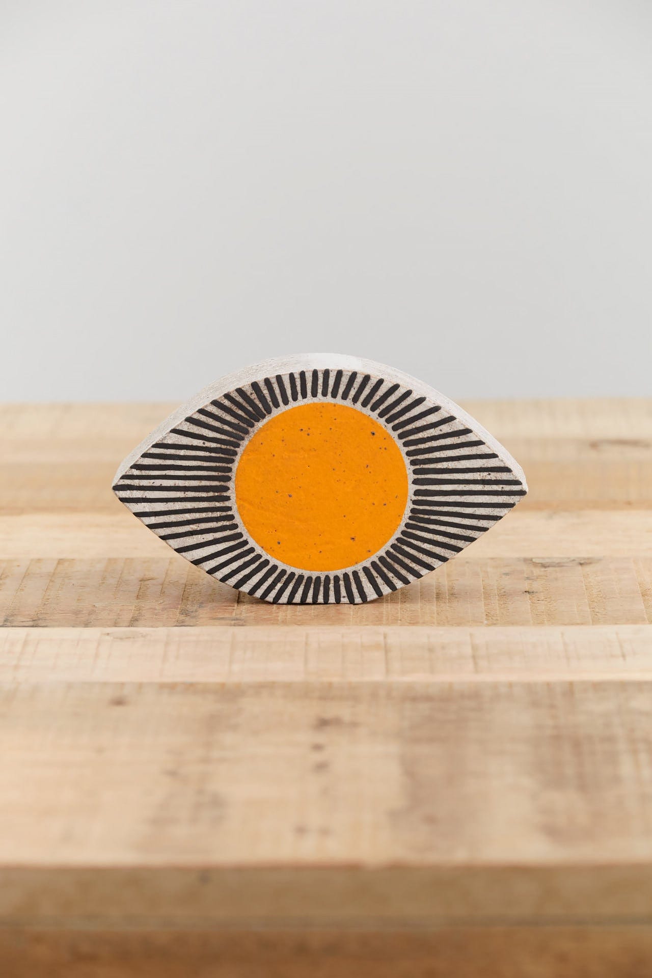 MQuan Home Objects Extra Small Eye in New Eye Marigold New Eye Marigold / 5" W X 3" H X 1.75" D