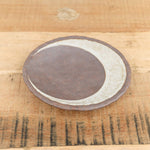 MQuan Art Ceramics Hammered Round Dish in Tucker Crescent Tucker Crescent / 5.25" Dia
