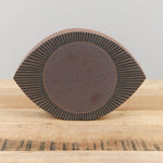 MQuan Art Ceramics Medium Eye in New Eye Dark Brown New Eye Dark Brown / 8.5" L X 5.75" W X 1.75" D