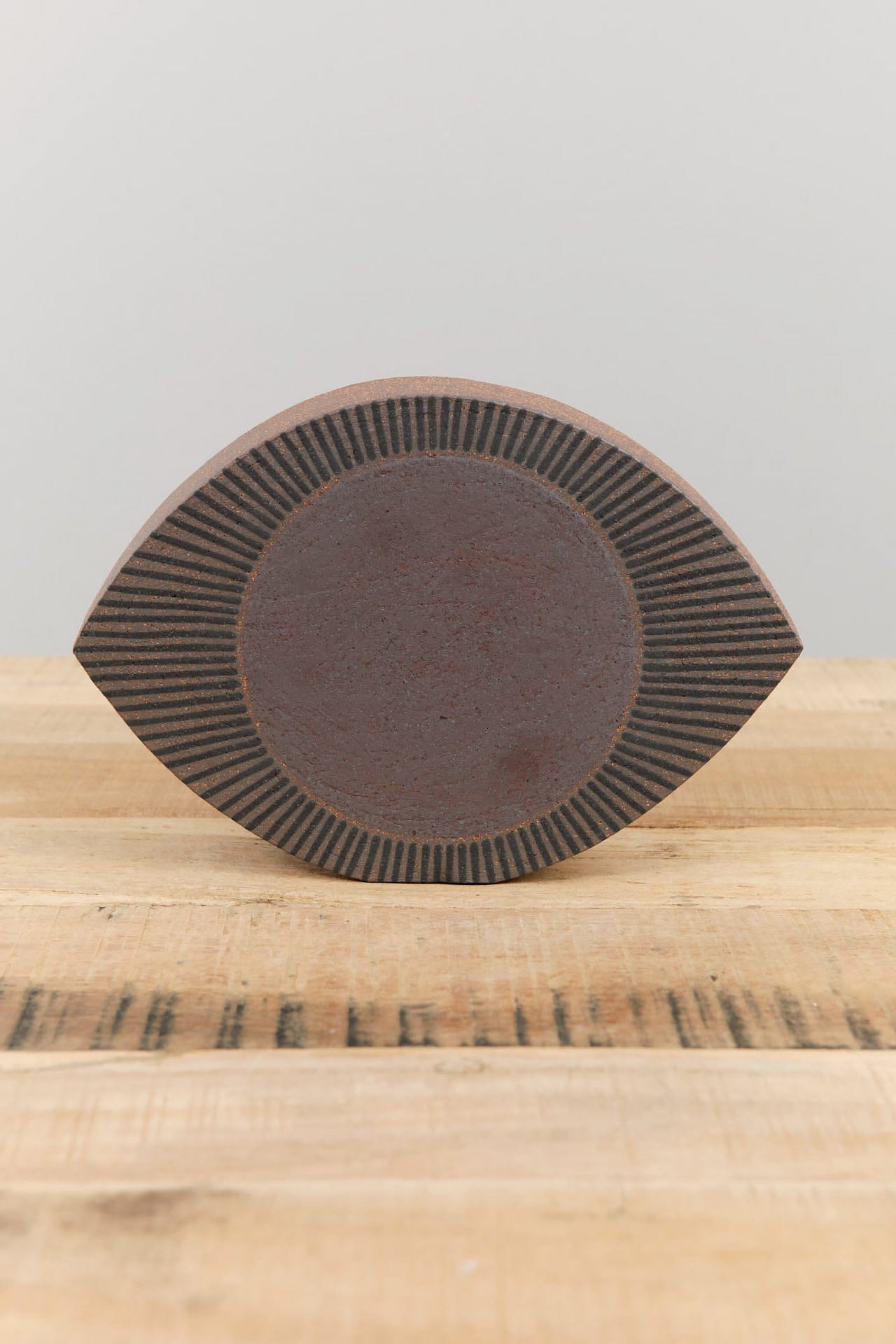 MQuan Art Ceramics Medium Eye in New Eye Dark Brown New Eye Dark Brown / 8.5" L X 5.75" W X 1.75" D